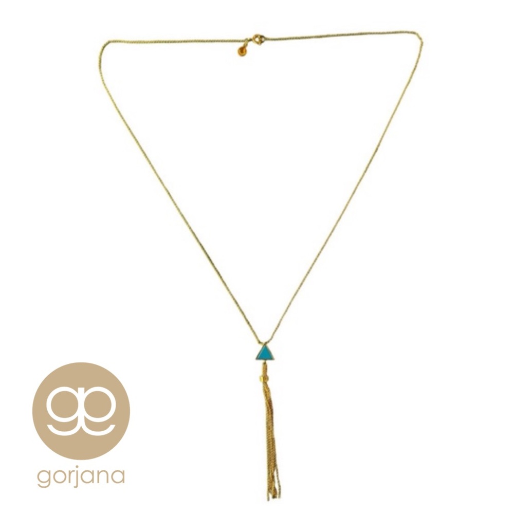 Gorjana Baja Lariat Tassel Necklace